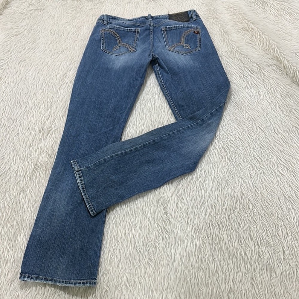 Boot heel women’s Kenneth straight denim jeans size 30/8 - Picture 7 of 10